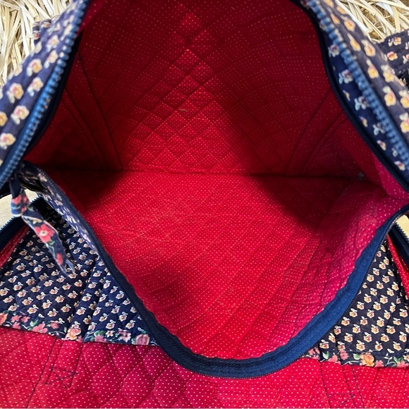 Vintage VERA BRADLEY Royal 1992 Business Bag Tech Laptop Handled Case Indiana - Picture 14 of 17